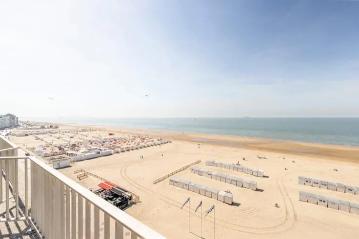 Balcon - Appartement avec Vue Mer à Knokke-Heist