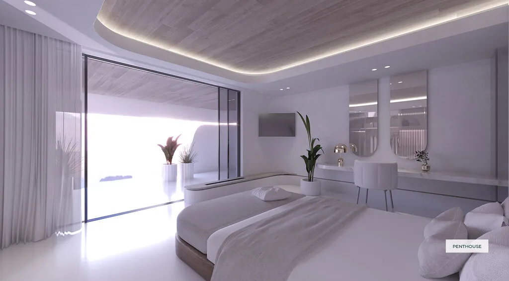 Bedrooms - Maisonette with Pool in Central Greece