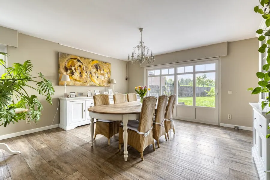 Salle à manger - Villa à Nokere avec Jardin