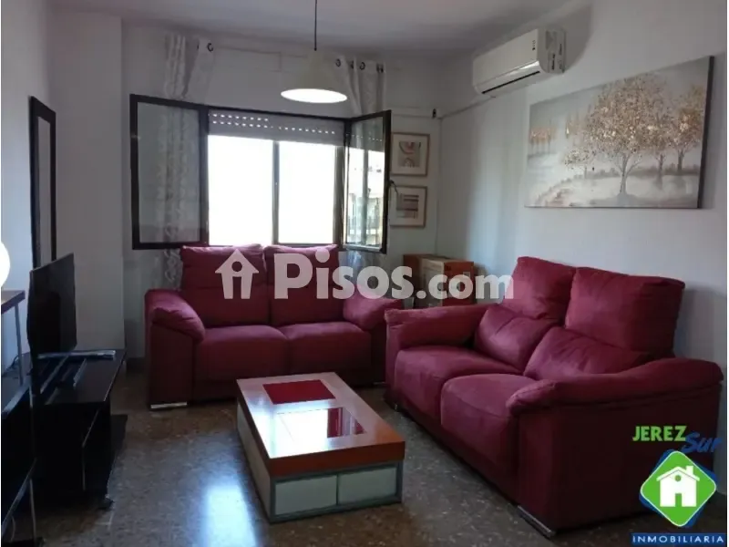 Séjour - Furnished Flat with Parking in Jerez Centre