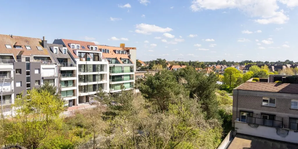 Vue aérienne - Studio avec Salle de Nuit à Knokke, Vue sur le Parc de l'IJzer