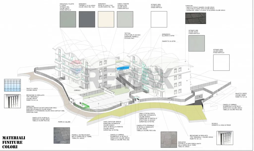 Plan - Attico with Panoramic Terrace in Somma Lombardo