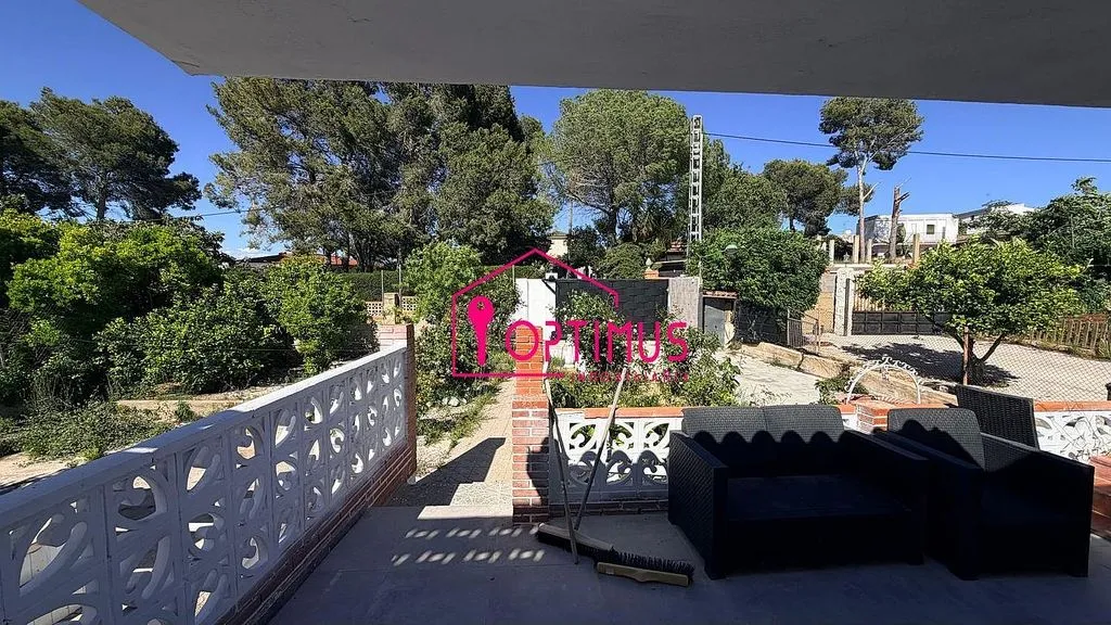 Terrasse - Chalet with Pool and Terrace in Turís