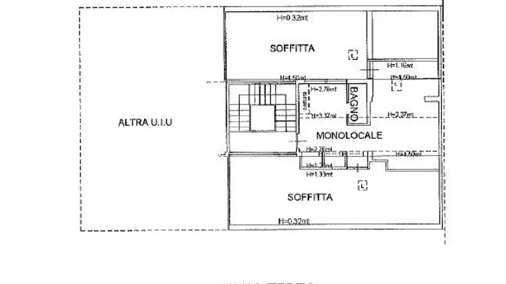 Plan - Studio Flat with Attic in Albinea Centre