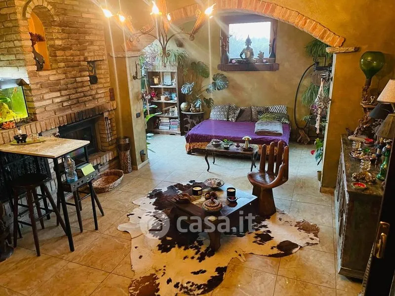 Séjour - Rustic Villa with Garden in Cremona