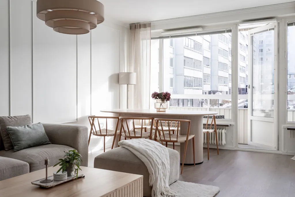 Soggiorno - Renovated Flat with Balcony in Söder, Jönköping