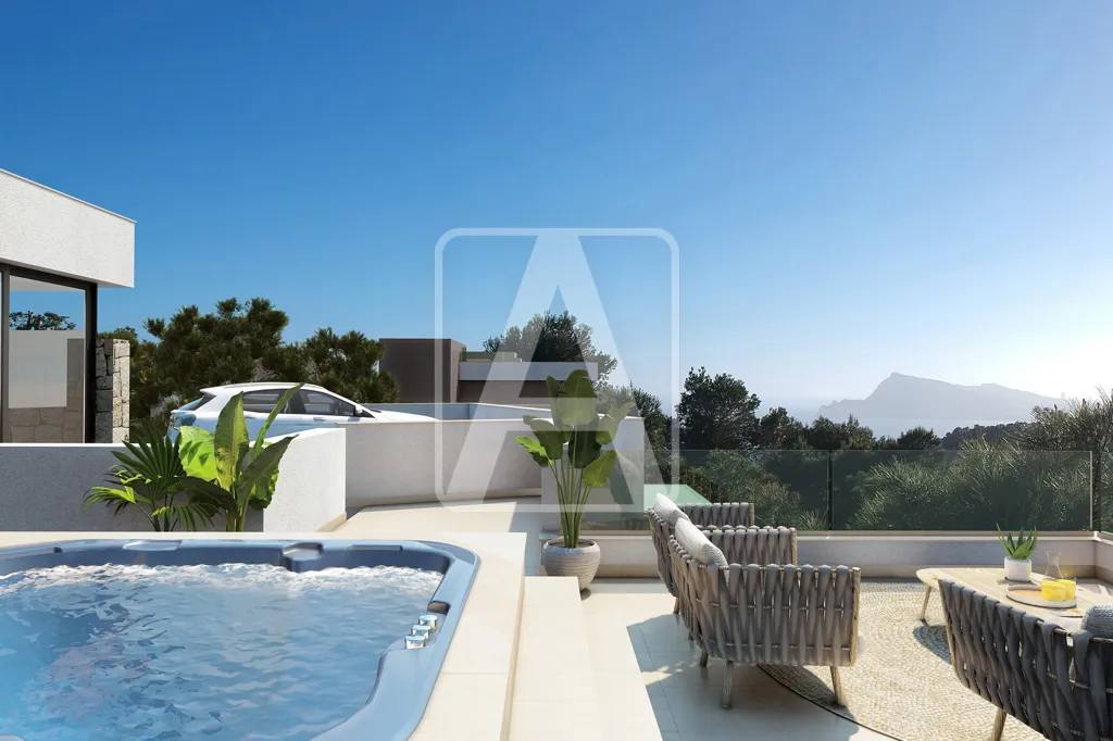 Piscine - Building Site with Panoramic Views in Altea Hills