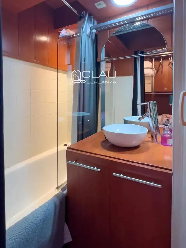Salles de bain - Studio with Terrace in Font-Romeu