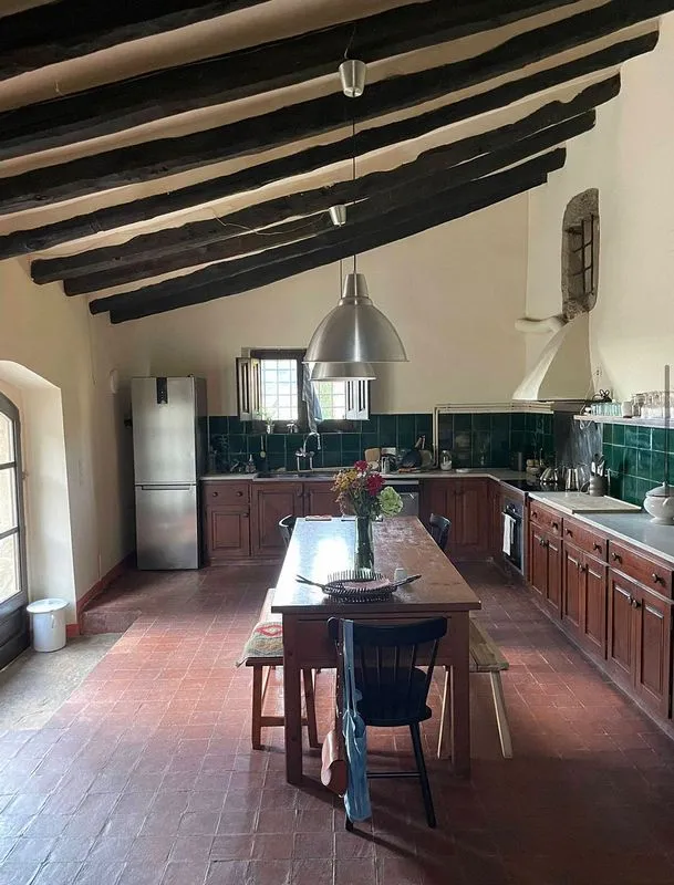 Cuisine - Rustic Chalet with Pool in Canet d'Adri