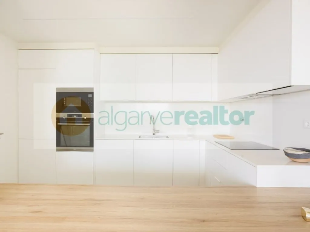 Köök - 2-Bedroom Flat with Sea Views in Armacao de Pera