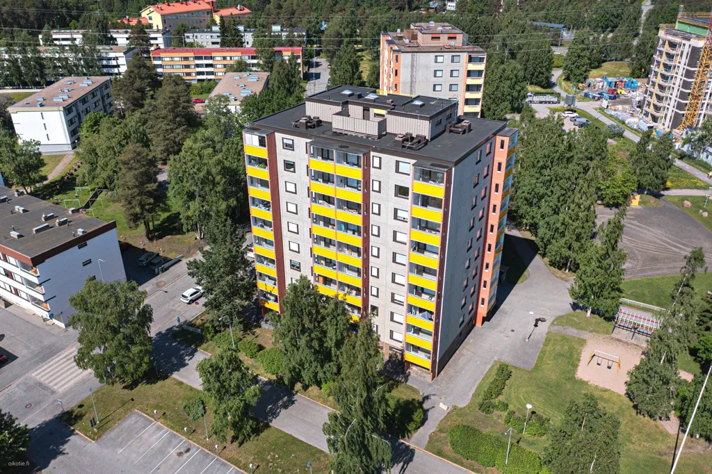 Vista aerea - Spacious Apartment with Balcony in Oulu