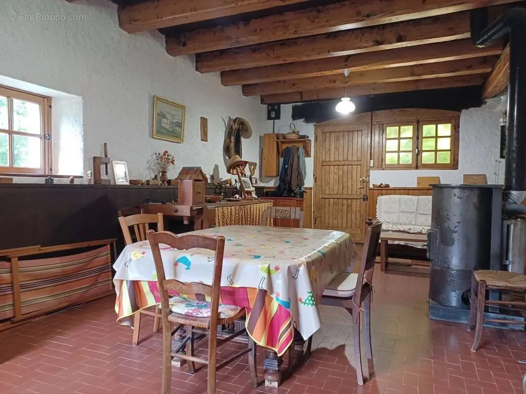 Sala da pranzo - Converted Stable House in La Pesse