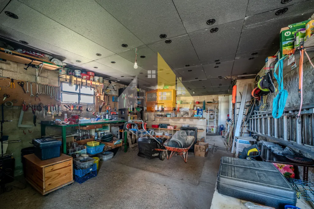 Garage - Two-Storey House with Garden in Nance
