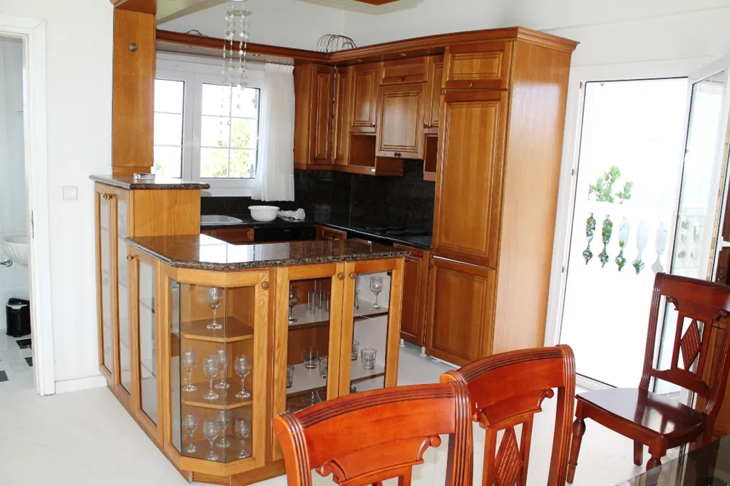 Cuisine - 3-Storey Villa with Sea View in Chalkidiki