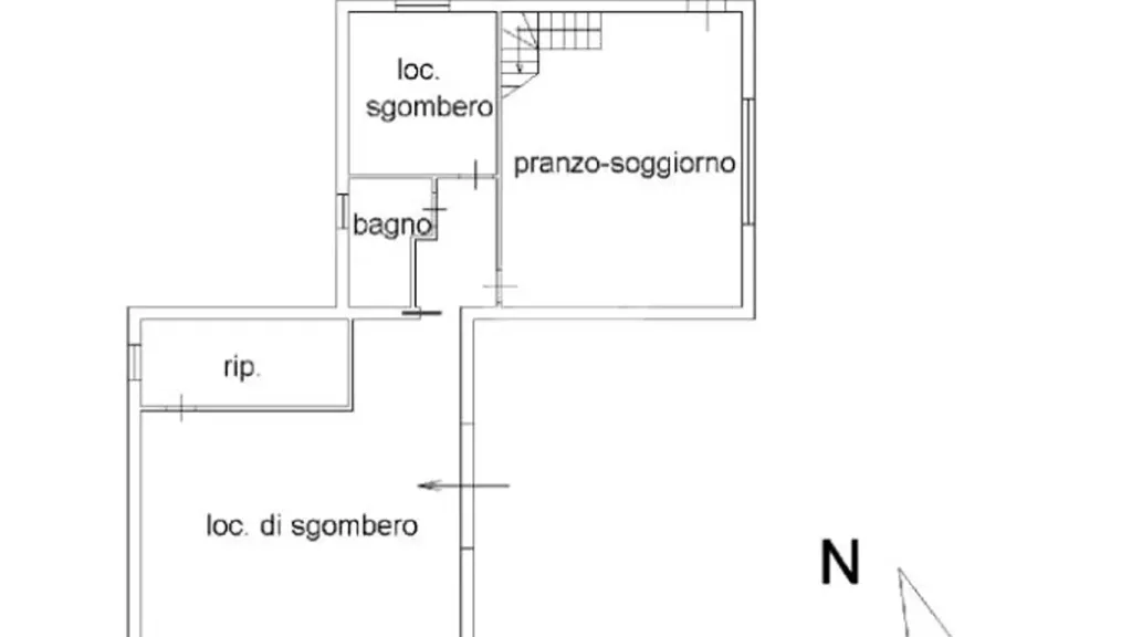 Planimetria - Villa with Garden in L'Aquila