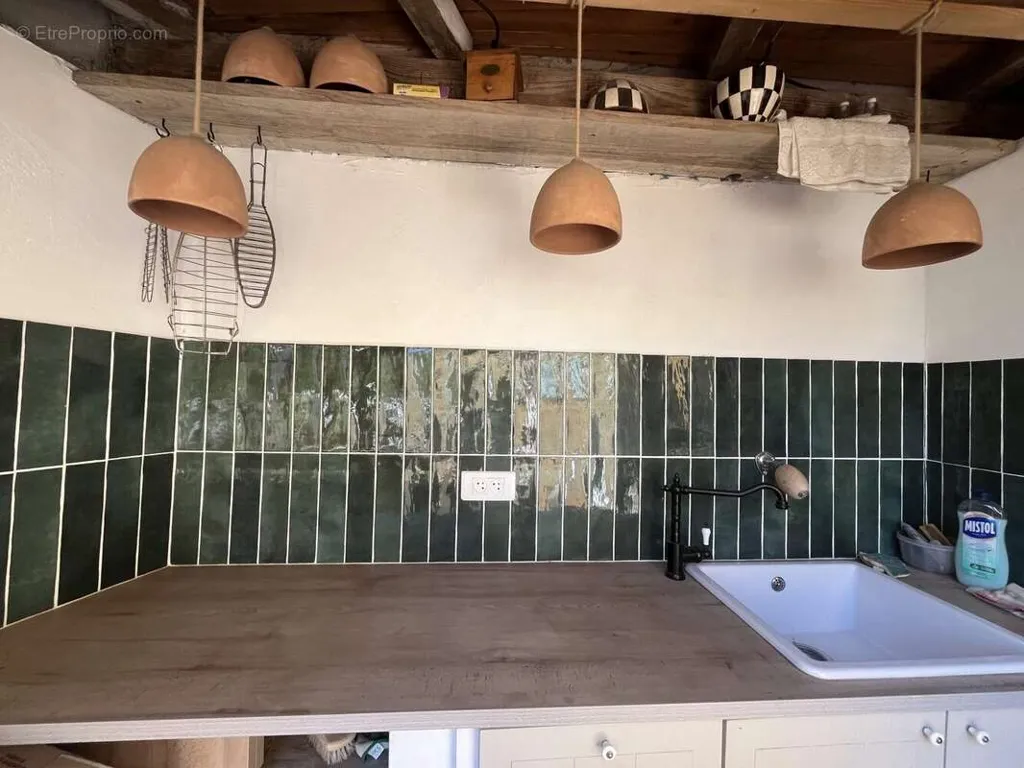Cuisine - Appartement Charmant avec Balcon au Port de Plaisance, Anglet