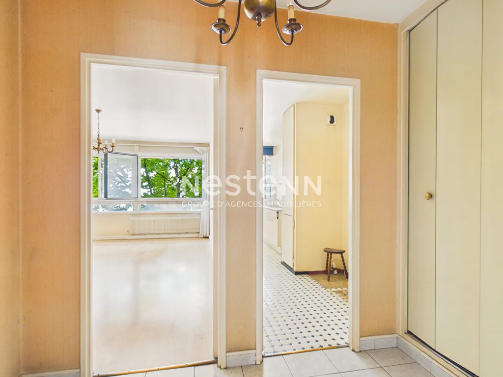 Entrée - Appartement avec vue canal à Paris 19e