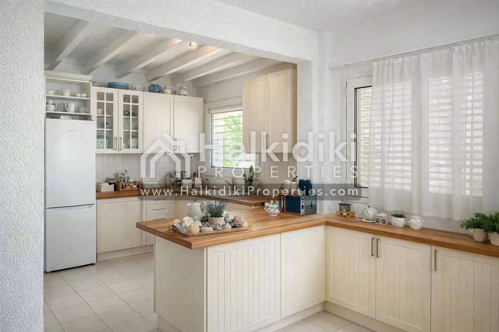 Cucina - Maisonette with Sea View in Kassandra