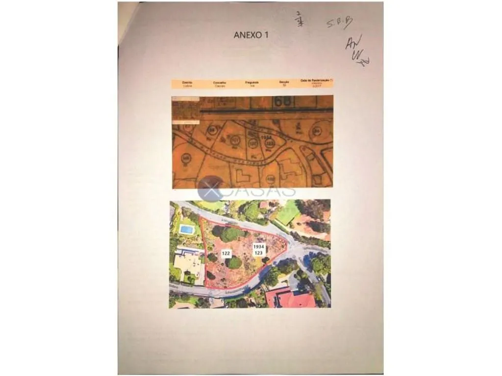 Approved Land for Two Houses in Estoril