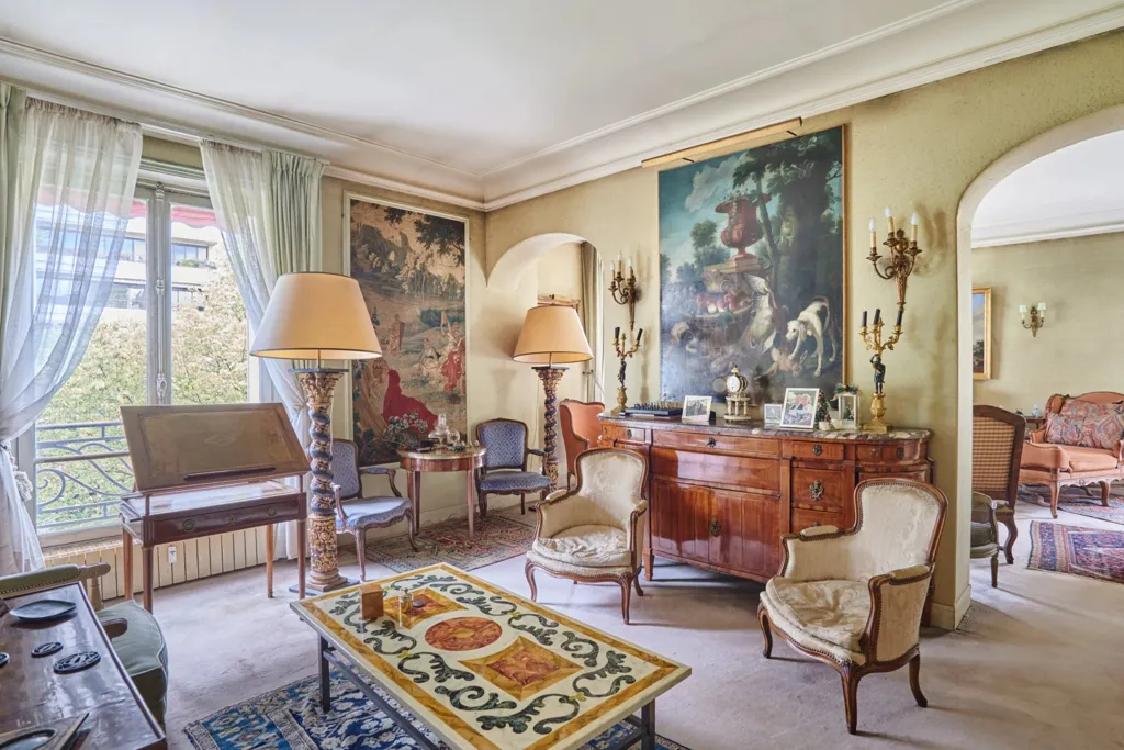 Soggiorno - 2/3 Bed Apartment in 1930s Building, Paris 16th