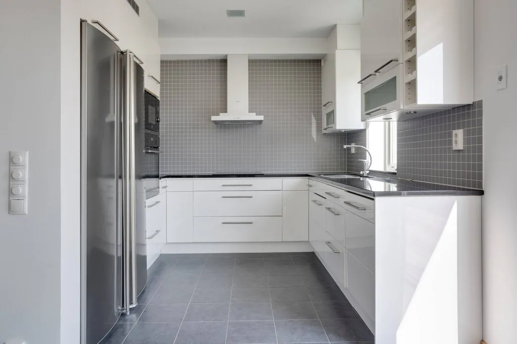 Cuisine - Modernist Villa with Park View in Bunkeflostrand