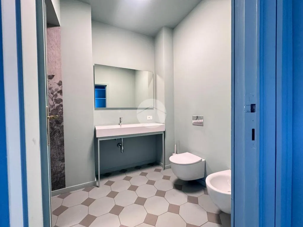 Salles de bain - Penthouse with Sea View in Naples