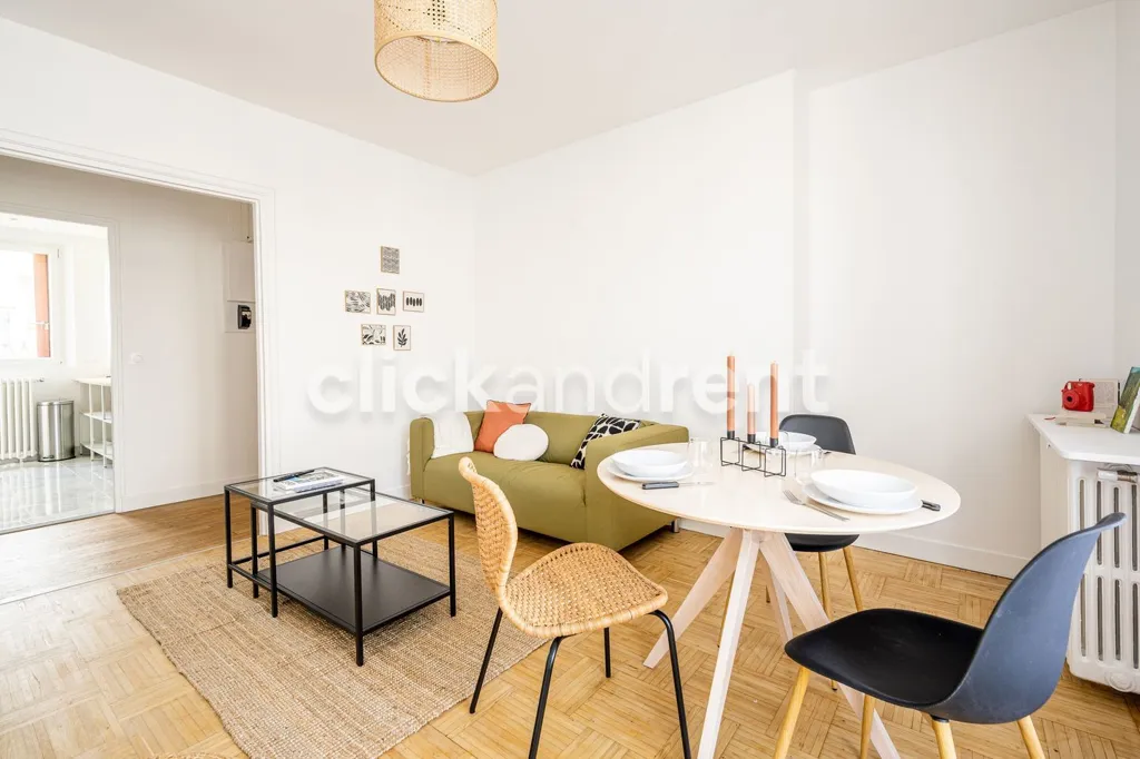 Living Room - 3-Bedroom Flat Near Noisy-le-Sec Station