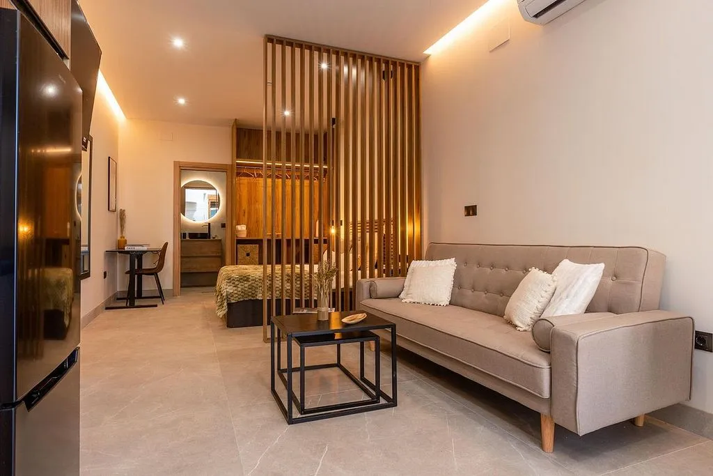 Séjour - Studio in Albaicín with Air Conditioning