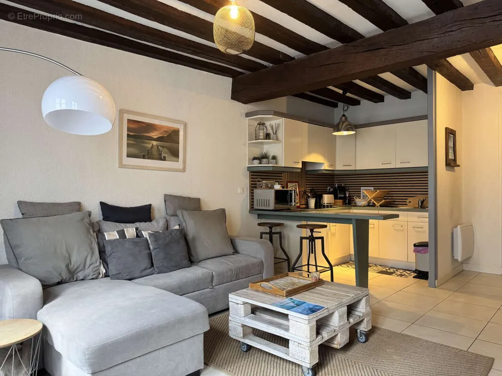 Séjour - Appartement Meublé dans l’Hypercentre de Troyes
