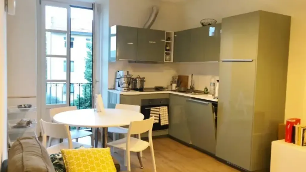 Köök - Rented Flat with Open Kitchen in Savigliano