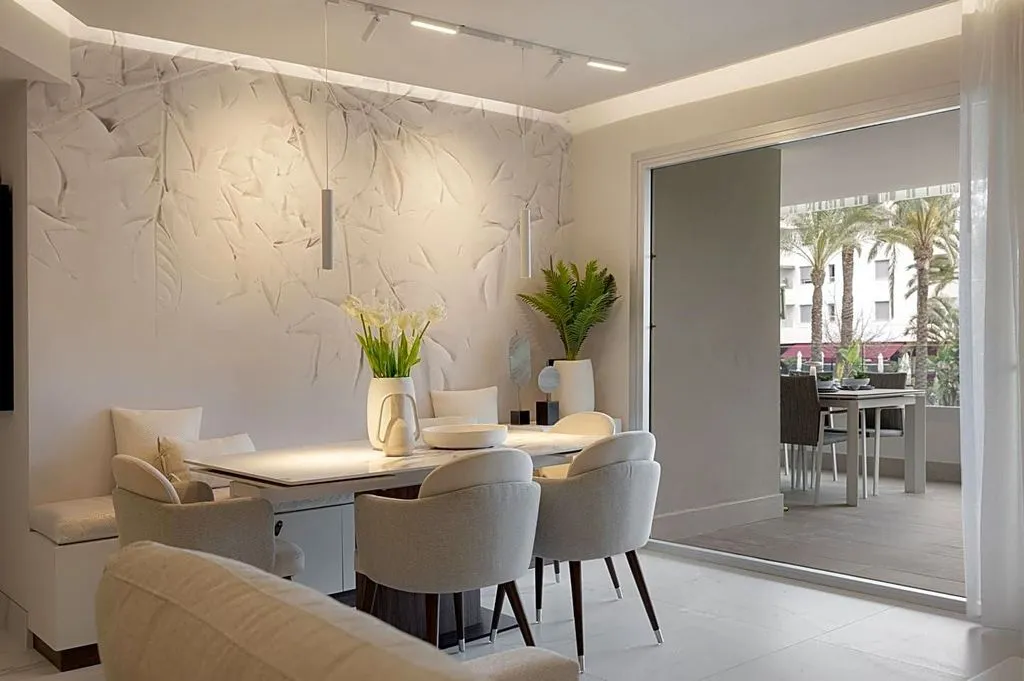 Söögituba - Luxury Flat with Pool in Marbella