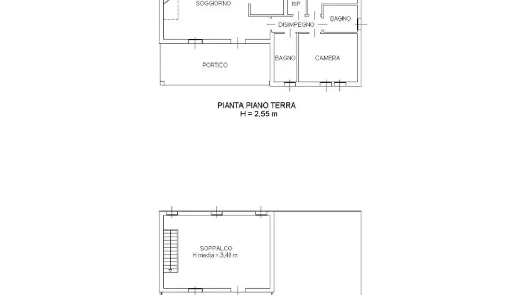 Planimetria - Contemporary Villa with Panoramic Terrace in Feltre