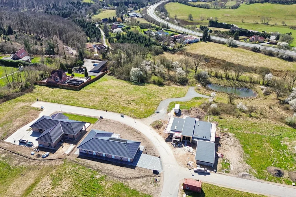 Vue aérienne - Year-Round Plot with 5G Coverage in Aabenraa