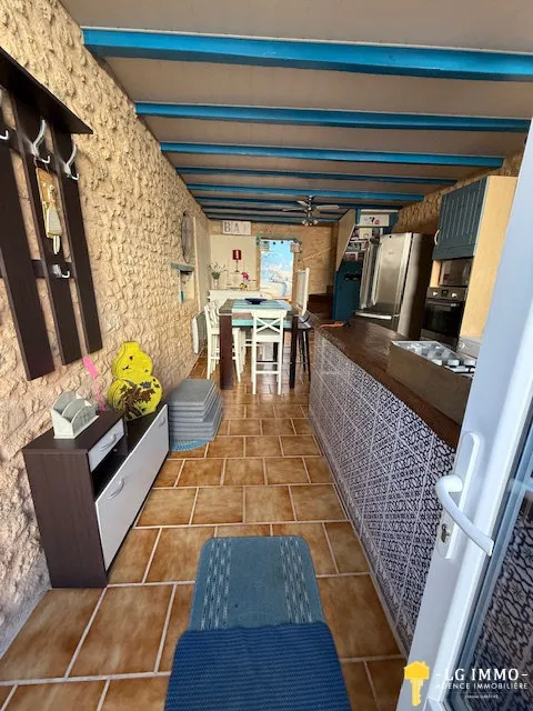 Köök - Charming 3-Piece Villa in Saint-Thomas-de-Conac