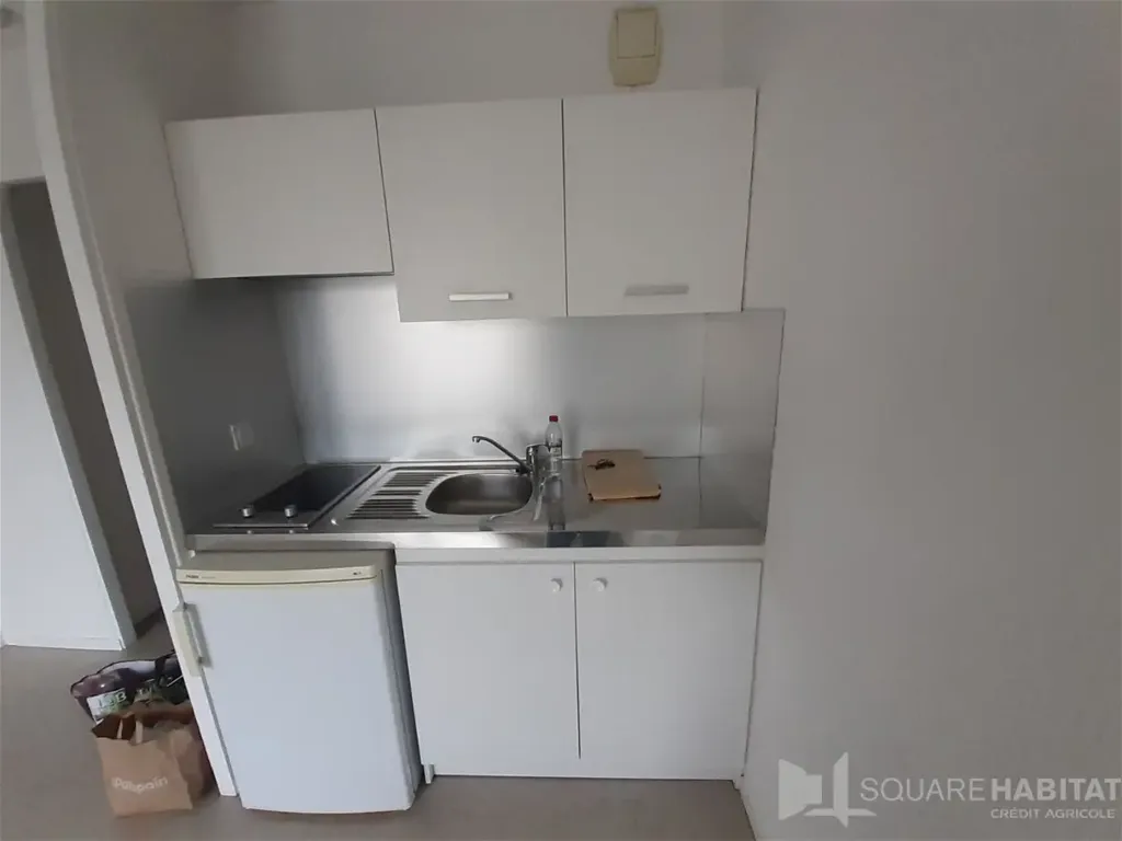Cuisine - Studio avec Balcon près du CHU à Clermont-Ferrand