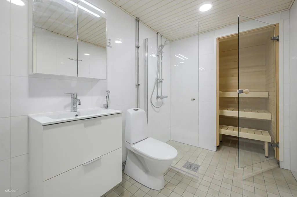 Vannitoad - Modern Flat with Sauna in Niittykumpu, Espoo