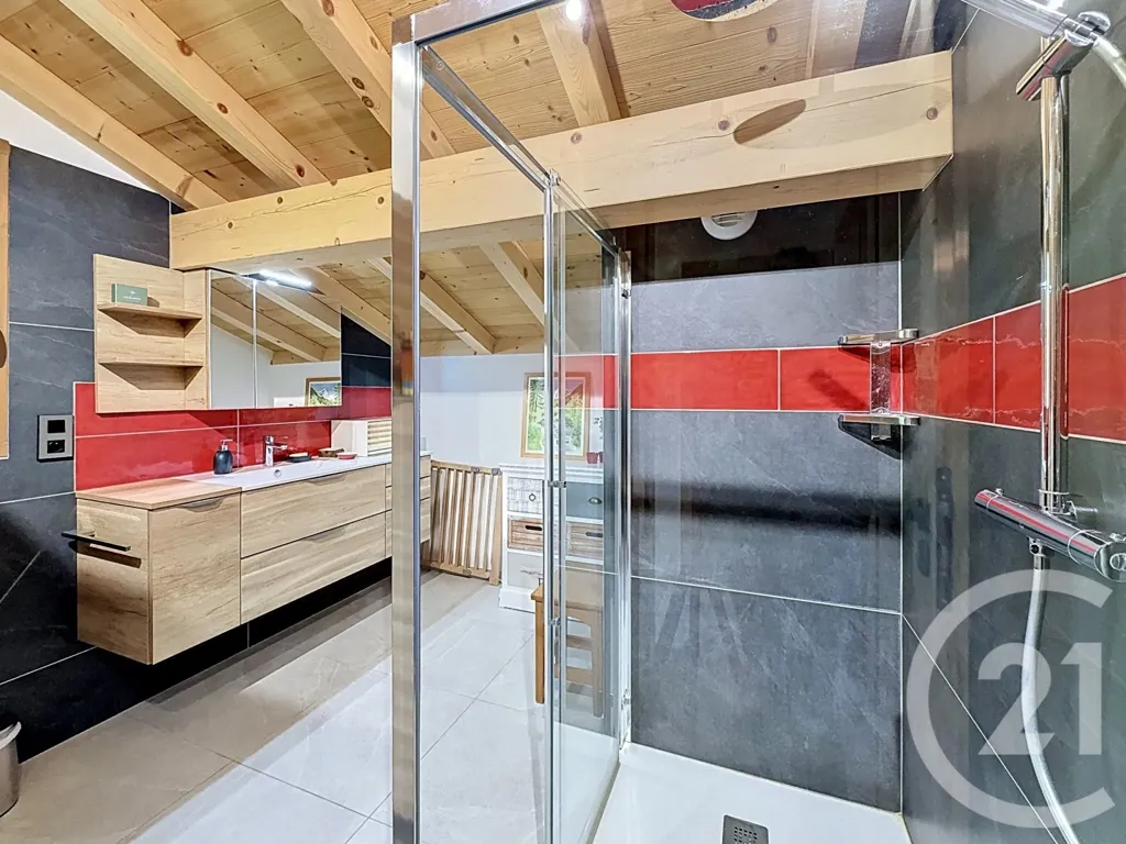 Salles de bain - Chalet Contemporain avec Vue Panoramique à Verchaix