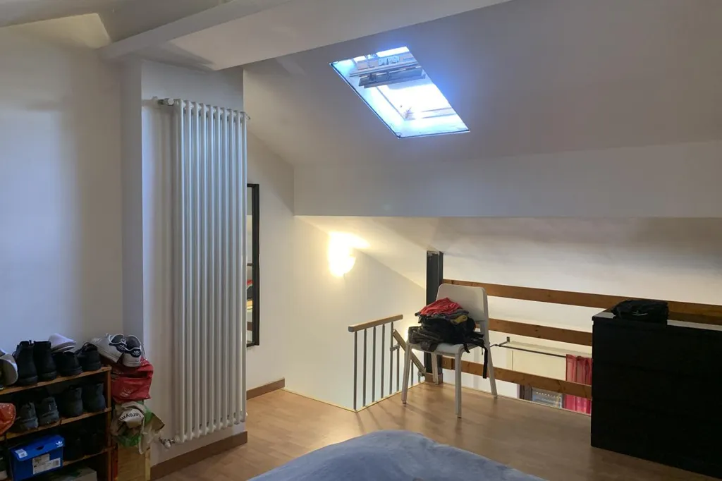 Bedrooms - Duplex Apartment with Balcony in Monza