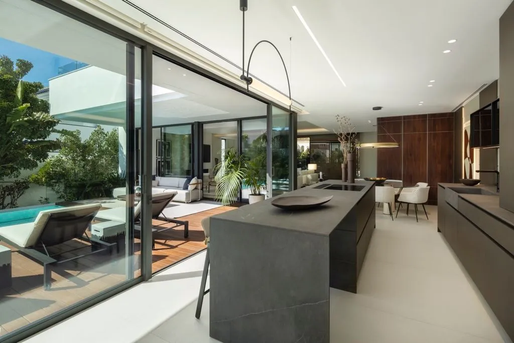 Köök - Luxury Villa with Pool in Marbella