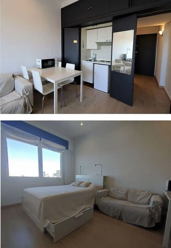 Chambres - Bright Studio with Views in El Viso, Madrid