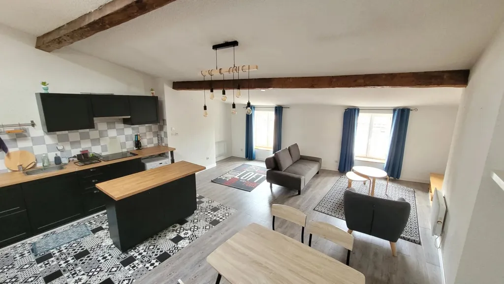 Séjour - Studio Meublé en Duplex en Centre-Ville