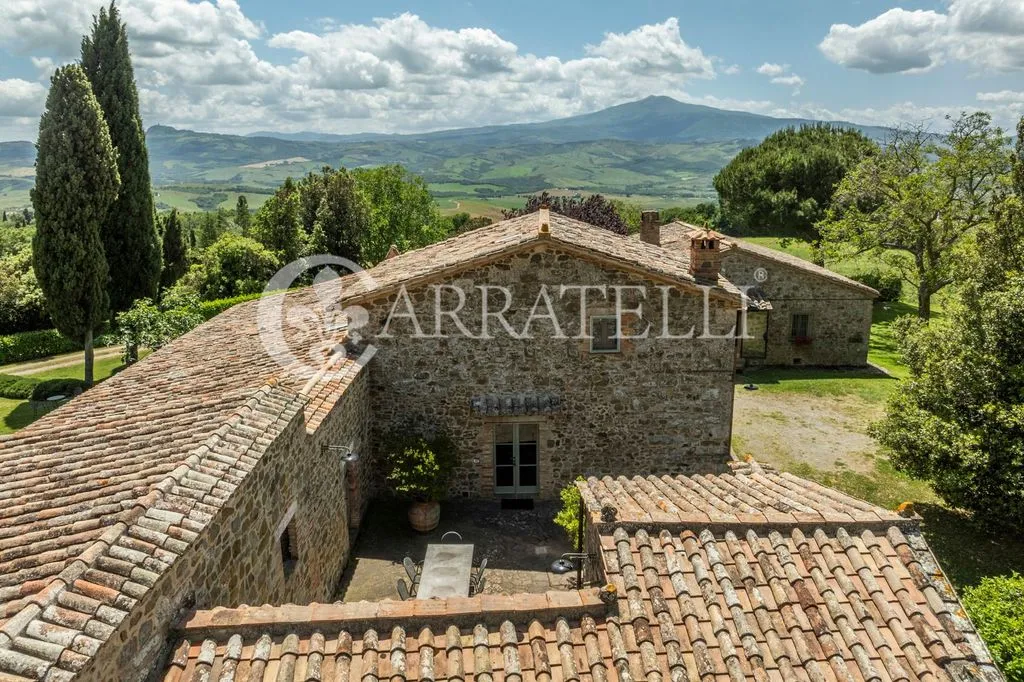 Vue aérienne - Luxury Farmhouse with Pool in Sarteano