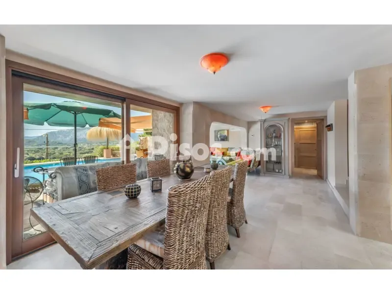 Sala da pranzo - Villa with Mountain and Sea Views in Pollensa