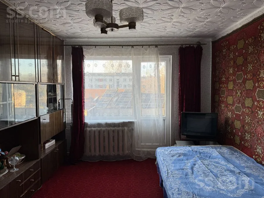 Bedrooms - 1-Bedroom Flat with Balcony in Jelgava