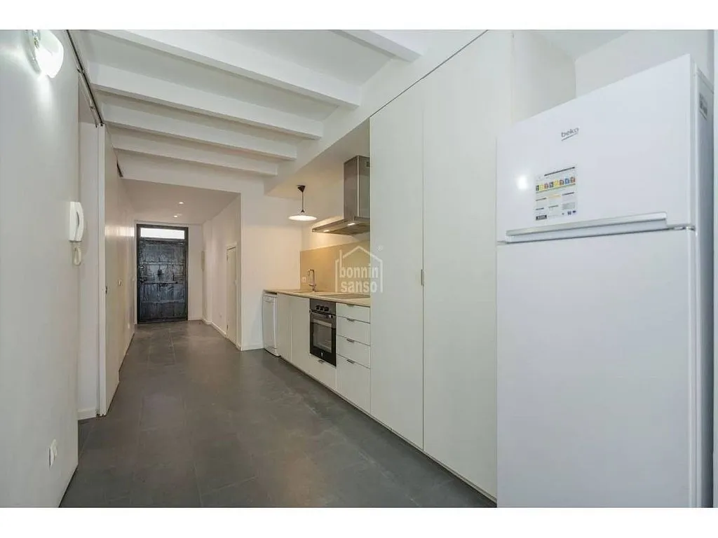 Cuisine - Apartment with Patio in Central Mahón