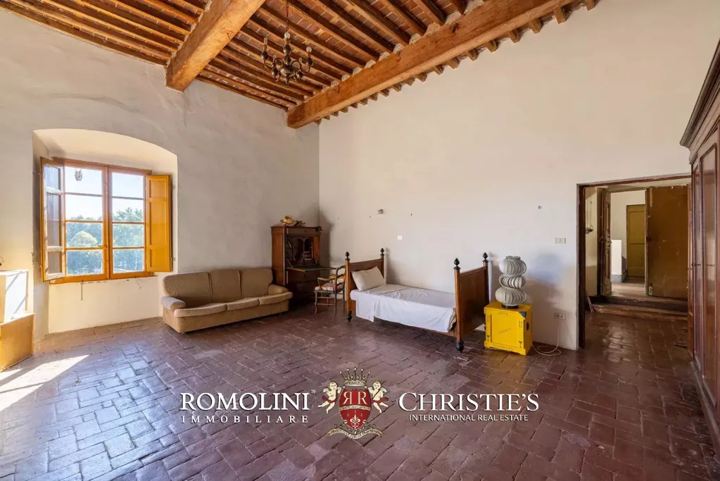 Séjour - Frescoed Villa with Garden near Lucca