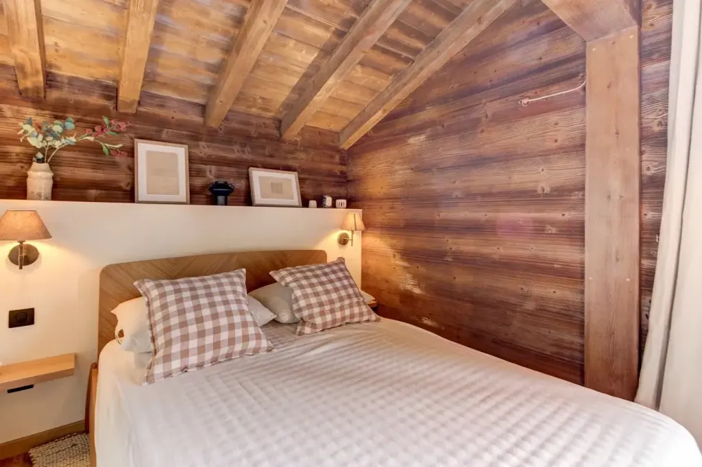 Chambres - Chalet Rénové avec Vue Pistes à Isola 2000
