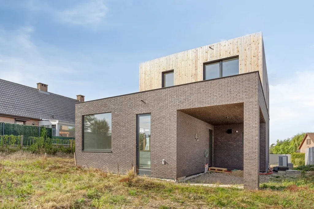 Extérieur - Villa Moderne Économe en Énergie à Lennik