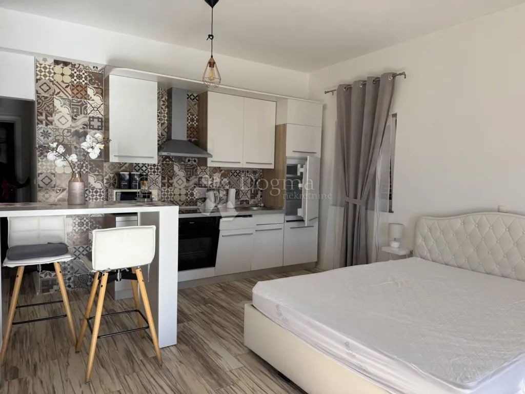 Camere da letto - Studio Apartment with Sea View in Drenova, Rijeka