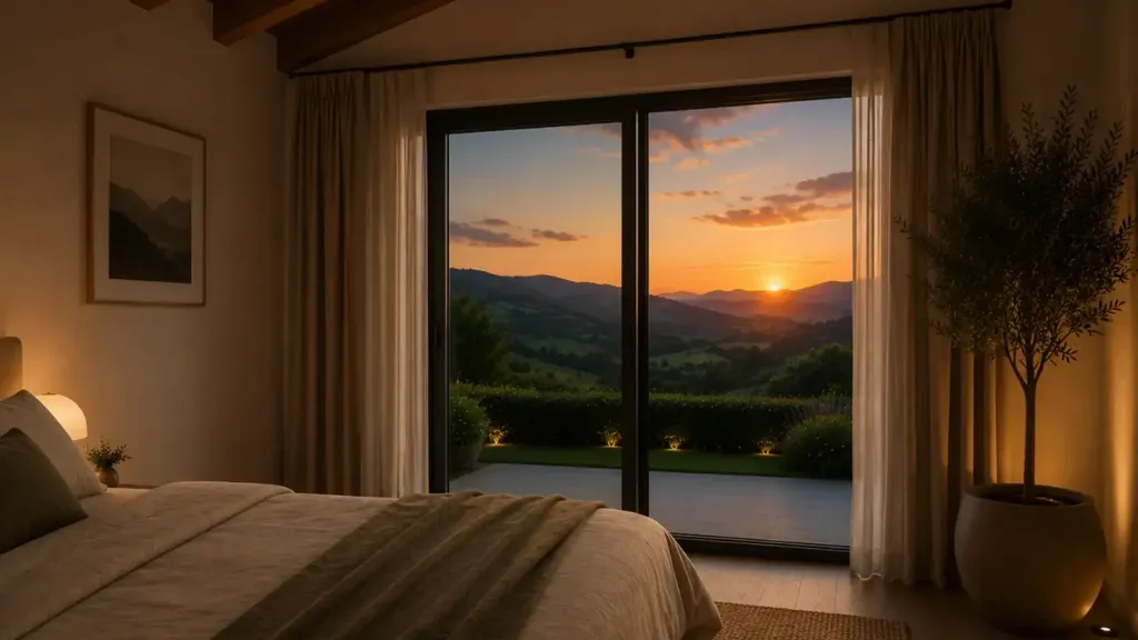Bedrooms - New Villa with Mountain View in Talignano